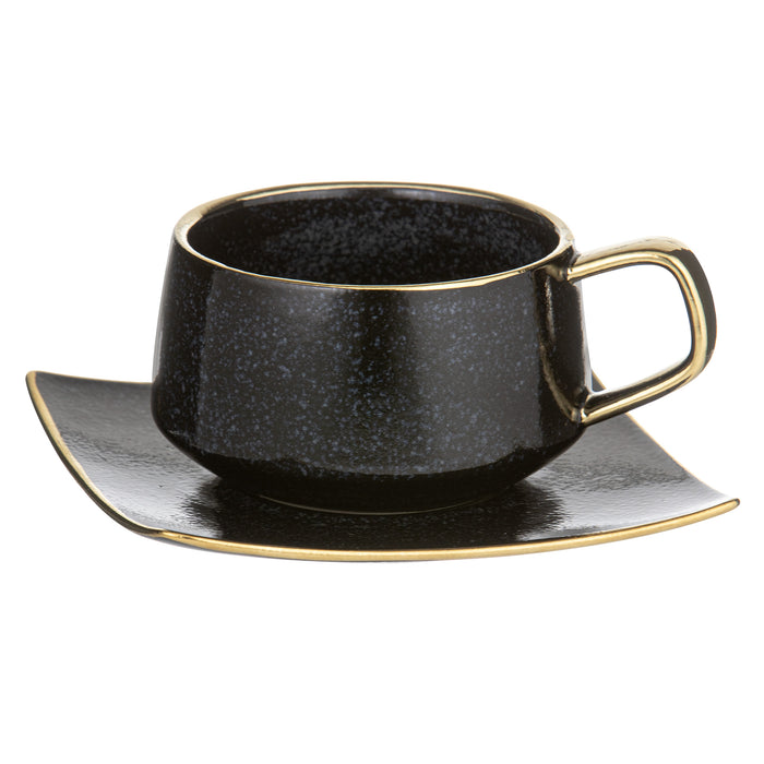 ladelle Rae Charcoal Cup & Saucer