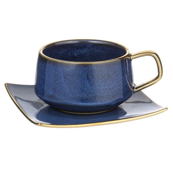 ladelle Rae Midnight Blue Cup & Saucer