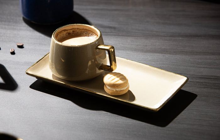 Ladelle Rae Mocha Mug Plate & Spoon Set