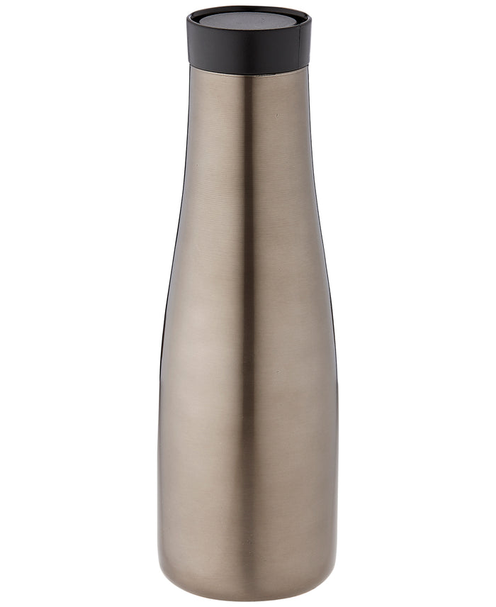 ladelle Sawyer Metallic Chrome Drink Bottle