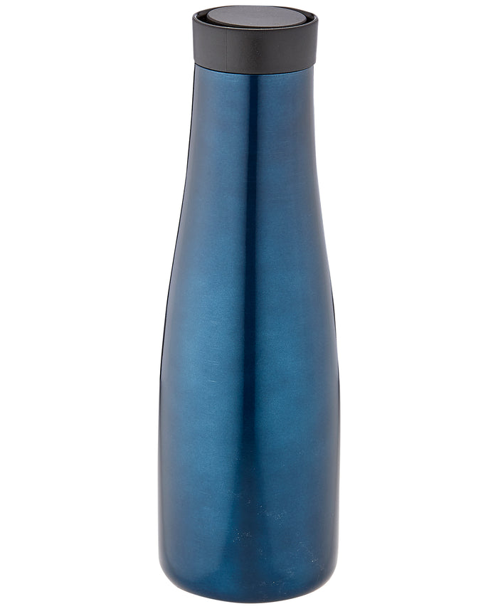 ladelle Sawyer Metallic Navy Drink Bottle
