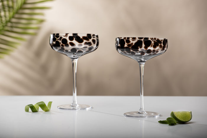 Ladelle Selena 2pk Coupe Glass