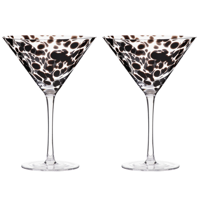 ladelle Selena 2pk Martini Glass
