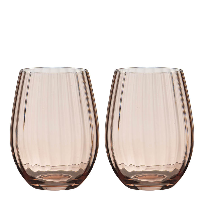 ladelle Sienna Blush 4pk Tumbler