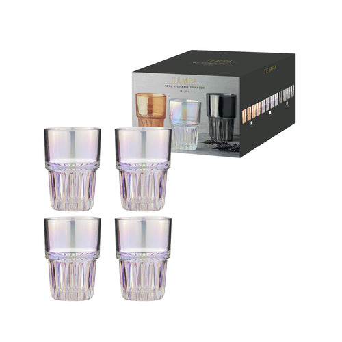 ladelle Skye Opal 4pk Highball Tumbler