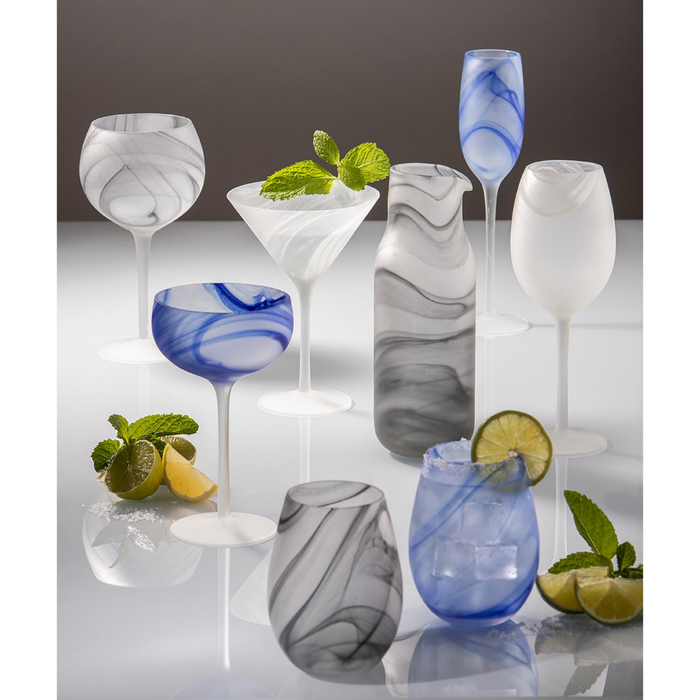 Ladelle Skylar Frost 2pk Gin Glass