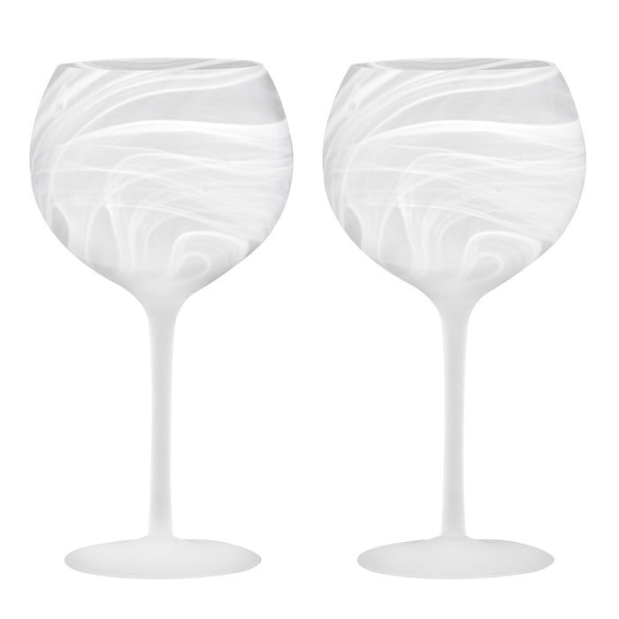 ladelle Skylar Frost 2pk Gin Glass
