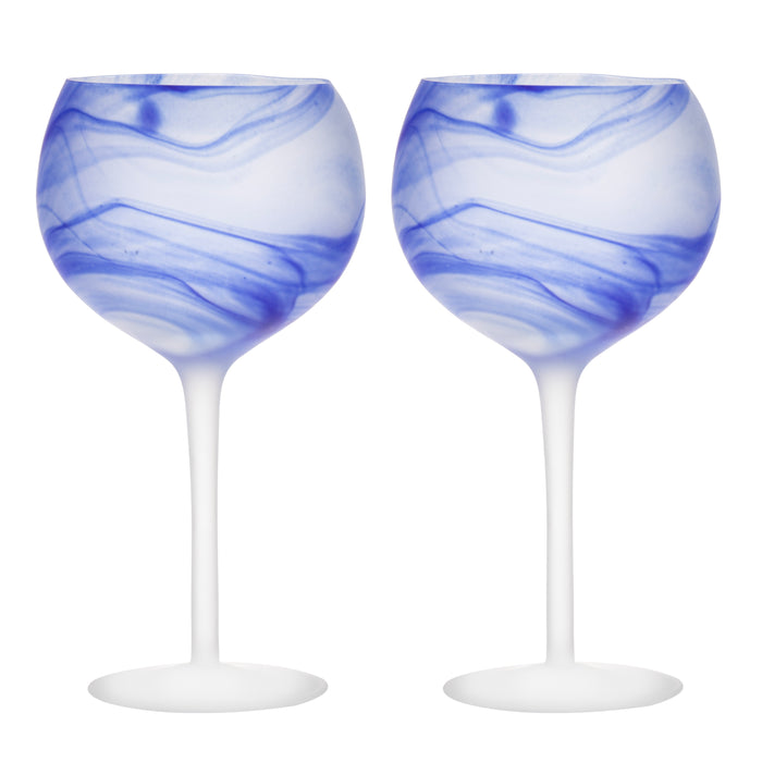 ladelle Skylar Ocean 2pk Gin Glass