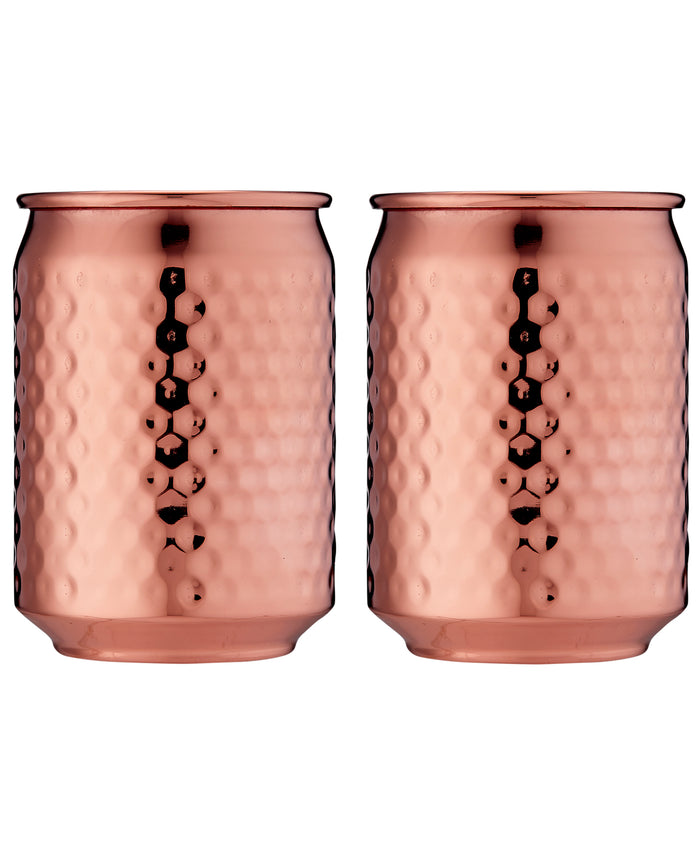 ladelle Spencer Hammered Copper 2pk Tumbler