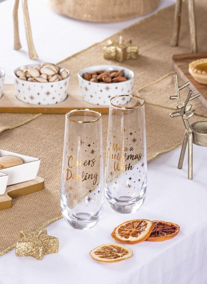 Ladelle Starry Gold Lurex Jute Runner