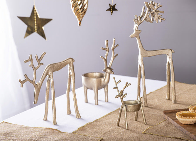 Ladelle Starry Silver Lurex Jute 4pk Placemat