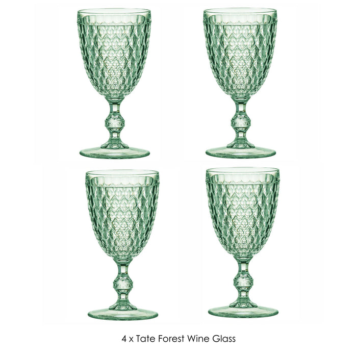 ladelle Tate Forest Wine Glass - Set of 4