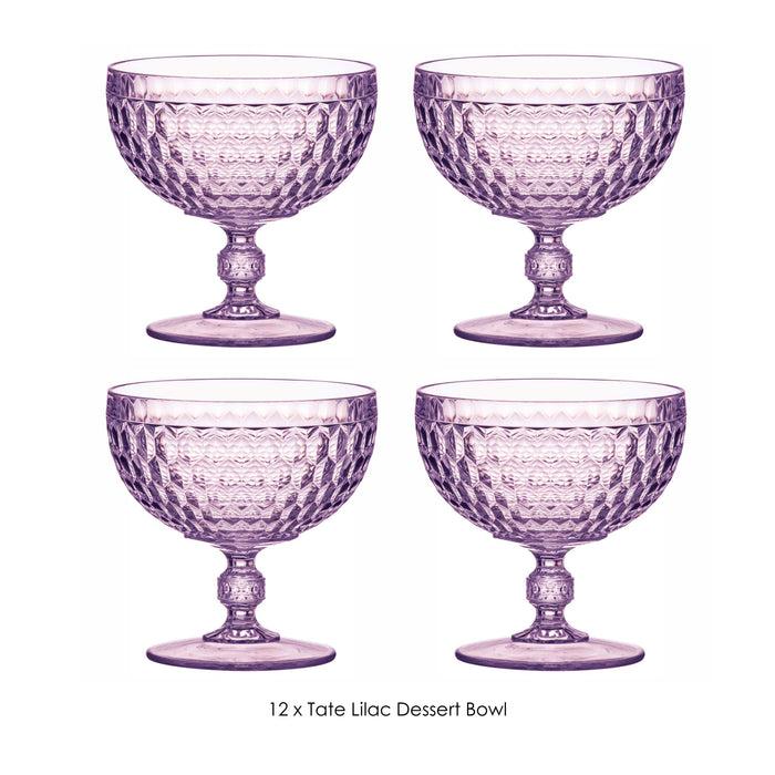 ladelle Tate Lilac Dessert Bowl - Set of 4