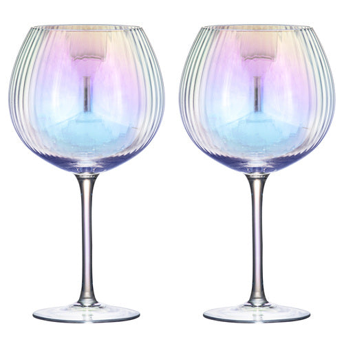 ladelle Thalia Opal 2pk Gin Glass