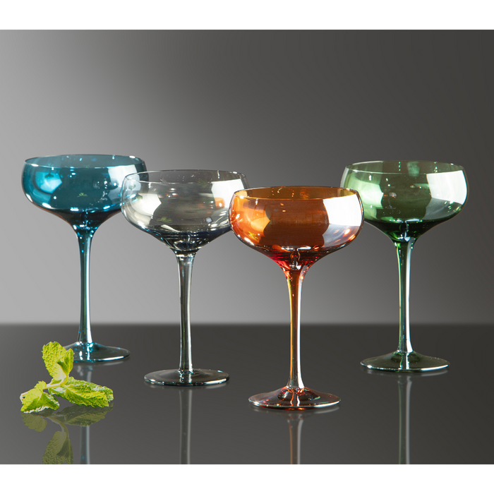 Ladelle Verity Fern 2pk Coupe Glass