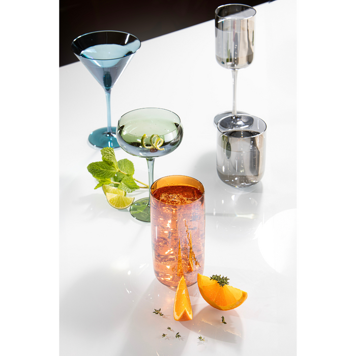 Ladelle Verity Fern 2pk Coupe Glass