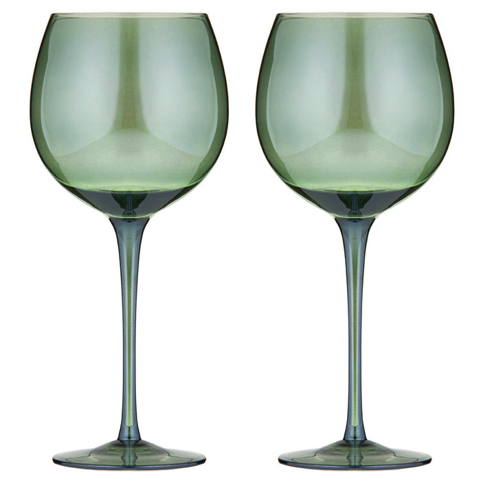 ladelle Verity Fern 2pk Gin Glass
