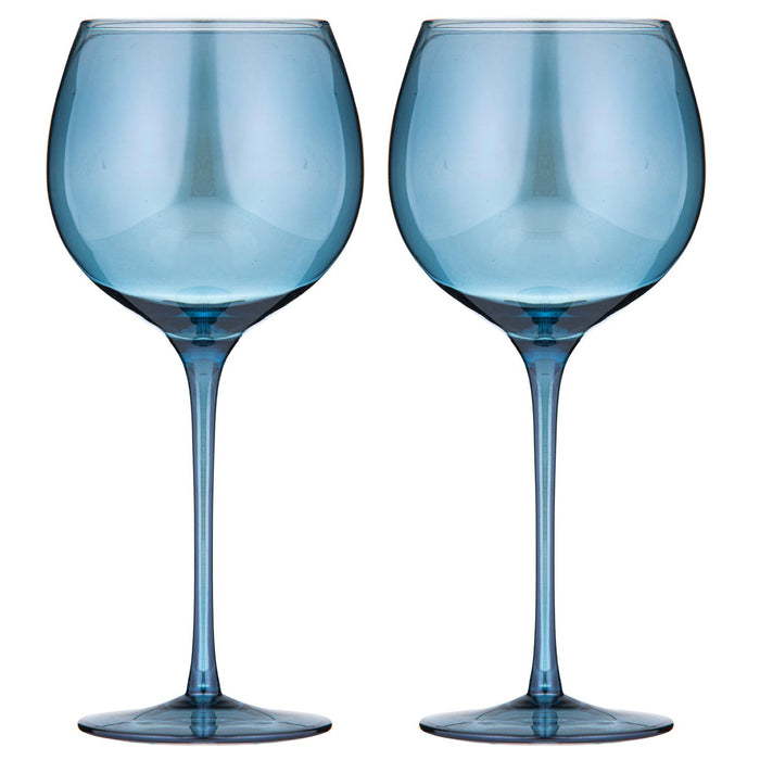 ladelle Verity Sapphire 2pk Gin Glass