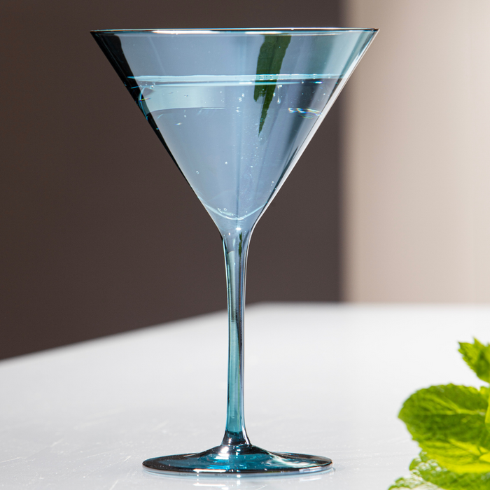 Ladelle Verity Sapphire 2pk Martini Glass