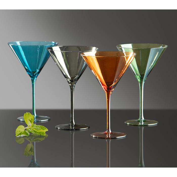 Ladelle Verity Sapphire 2pk Martini Glass