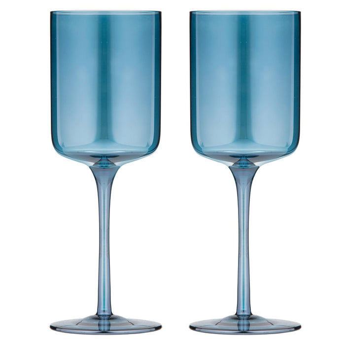 ladelle Verity Sapphire 2pk Wine Glass