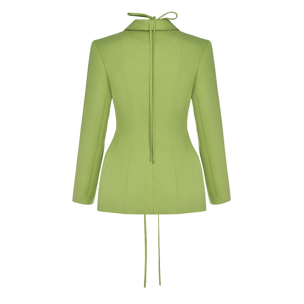 Lado Bokuchava BOUND BLAZER SAMPLE SALE Apple Green