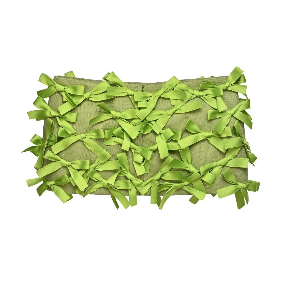 Lado Bokuchava BOW TWENTYTHREE SKIRT Skirt Apple Green