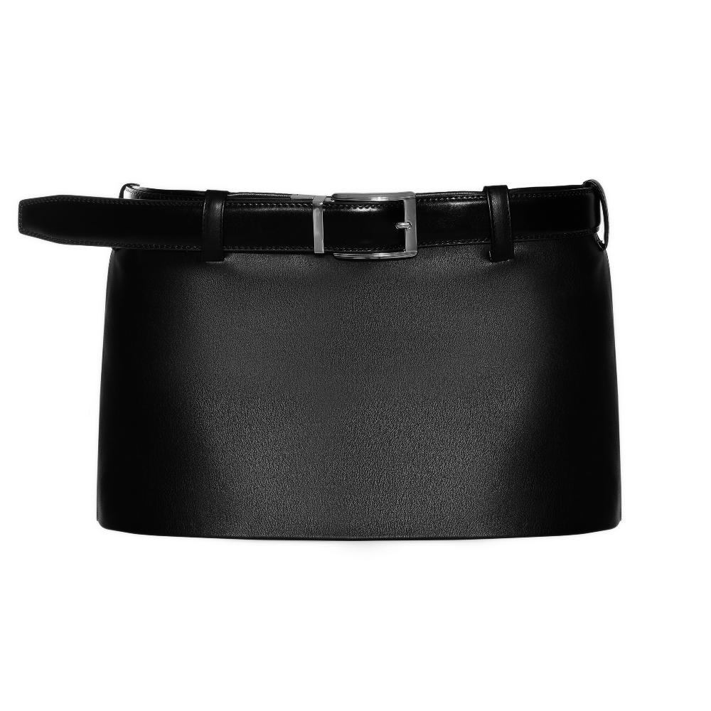 lado bokuchava BUCKLE TWENTYTHREE SKIRT Skirt Black