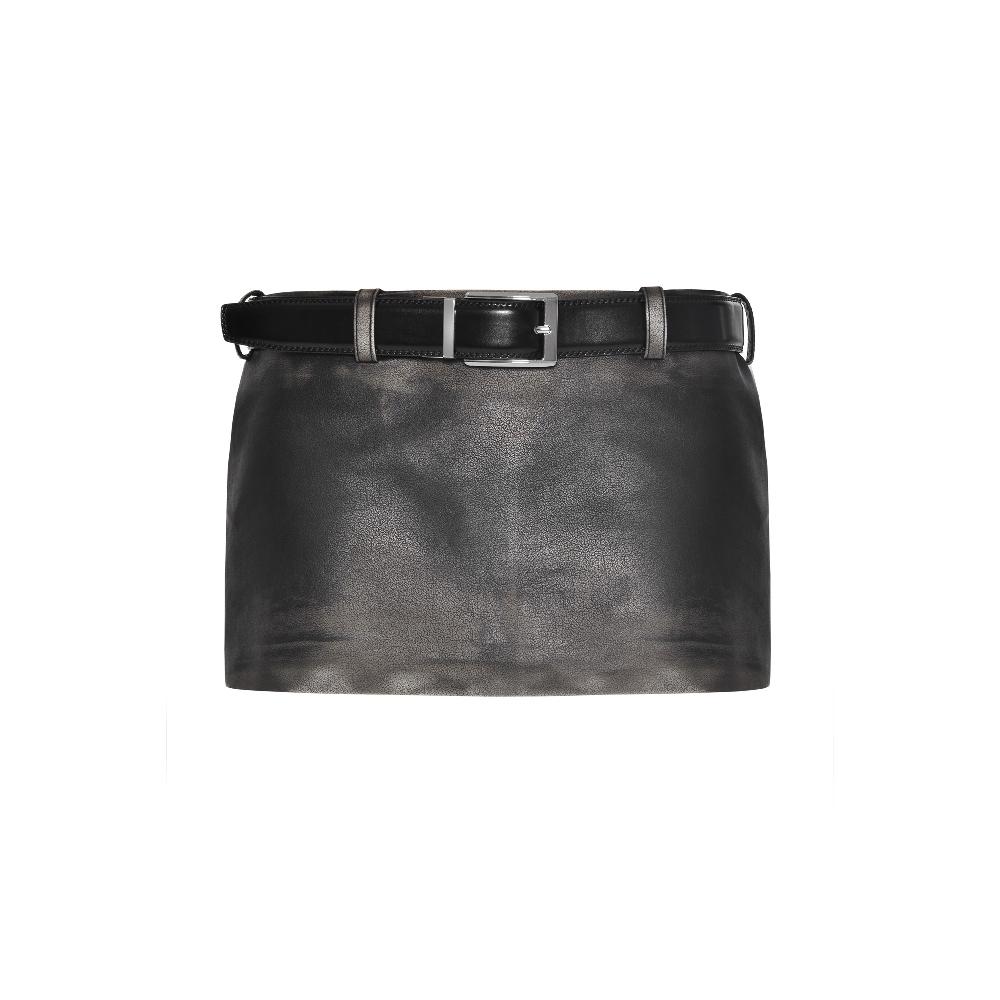 lado bokuchava BUCKLE TWENTYTHREE SKIRT Skirt Distressed Grey