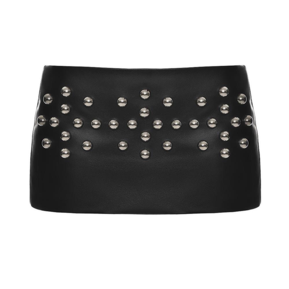 lado bokuchava BULLET TWENTYTHREE SKIRT Skirt Black
