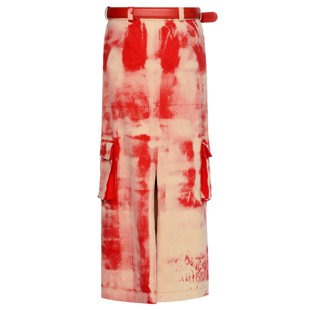 Lado Bokuchava CARGO GARDEN SKIRT SAMPLE SALE Multi Color