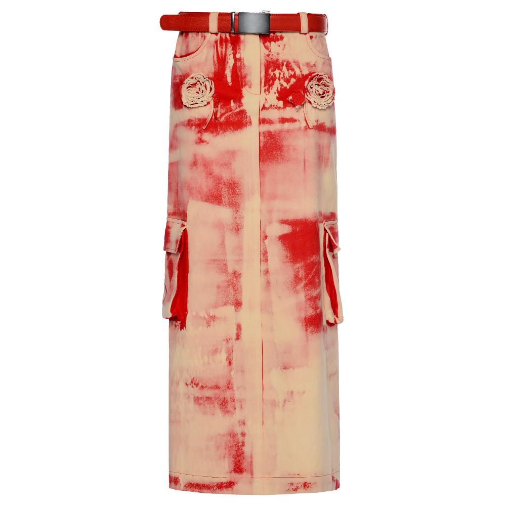 lado bokuchava CARGO GARDEN SKIRT SAMPLE SALE Multi Color