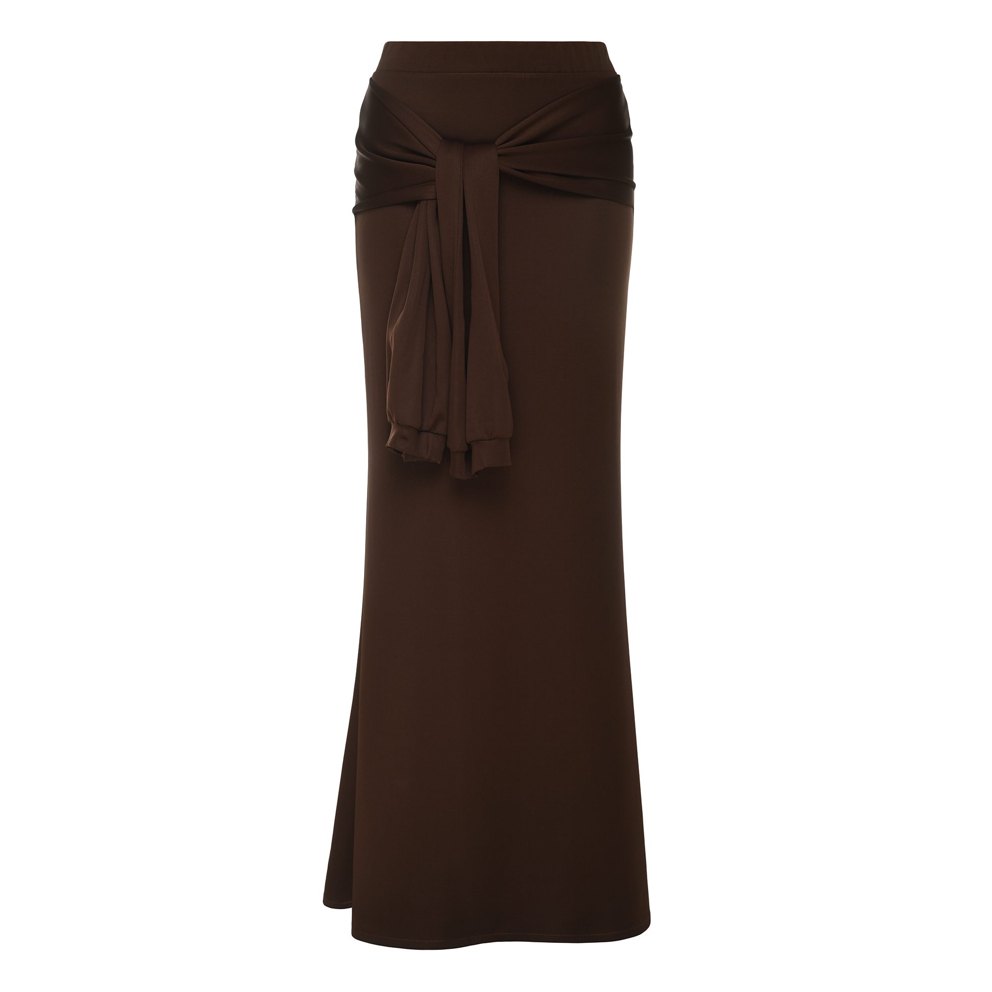 lado bokuchava DAME TOLUS SKIRT Skirt Chocolate Brown