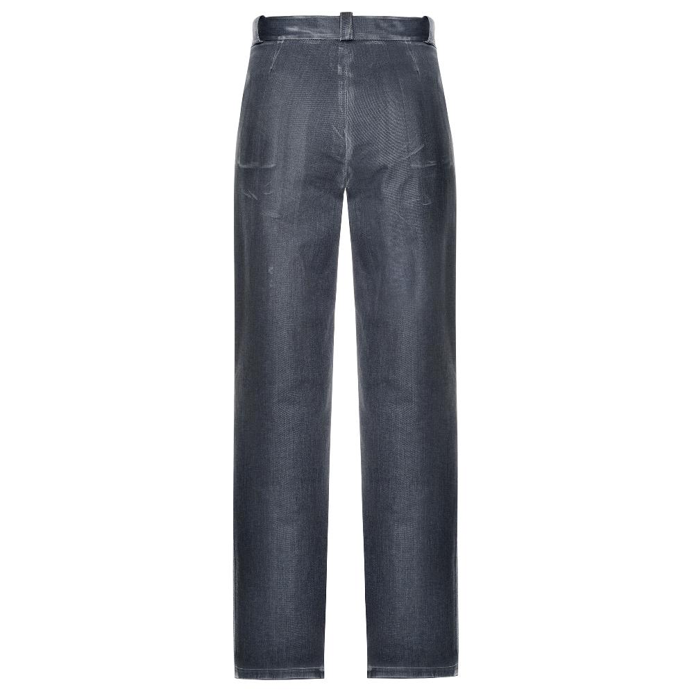 Lado Bokuchava DISTRESSED STUDDED JEANS Pants Washed Indigo