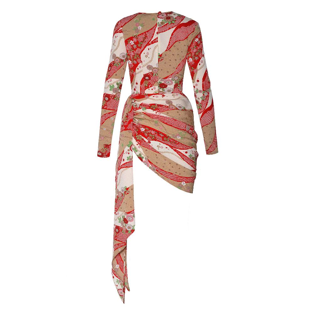 Lado Bokuchava FlORAL SUSPIRIUM DRESS SAMPLE SALE Multi Color