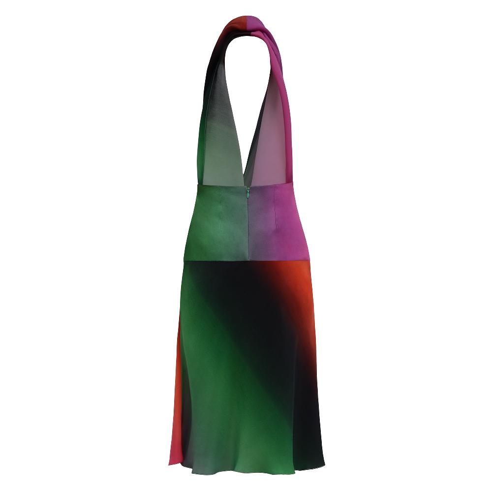 Lado Bokuchava GRADIENT DRESS SAMPLE SALE Multi Color