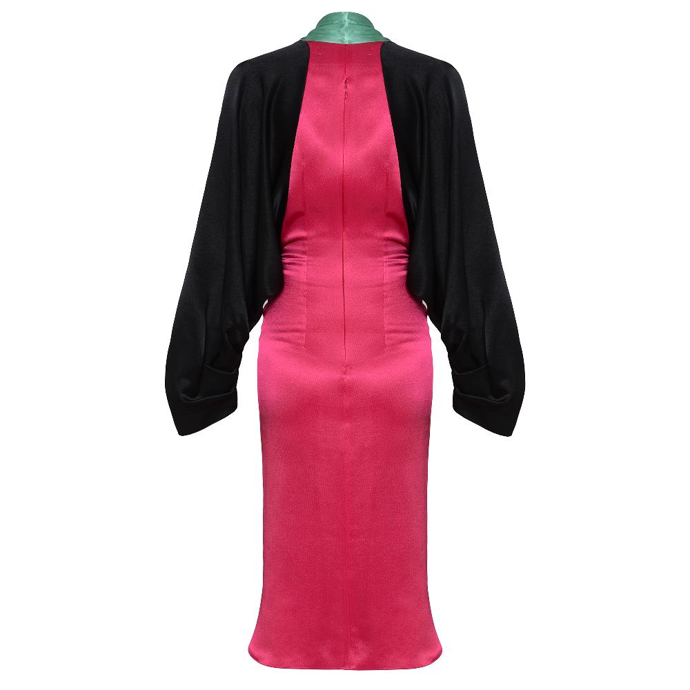 Lado Bokuchava KNOTTED DRESS SAMPLE SALE Multi Color