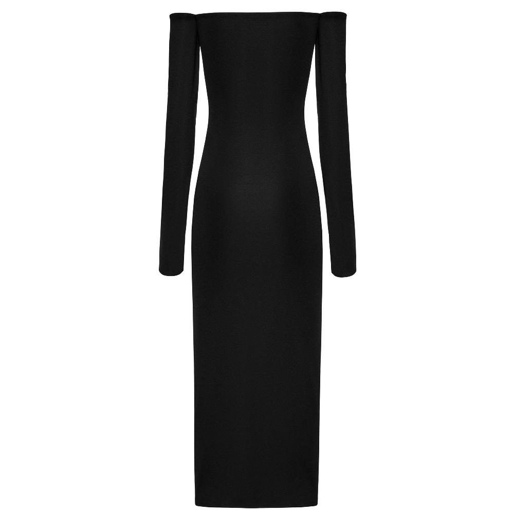 Lado Bokuchava BANDAGE DRESS SAMPLE SALE Black