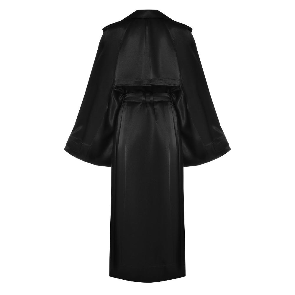 Lado Bokuchava BAT TRENCH SAMPLE SALE Black