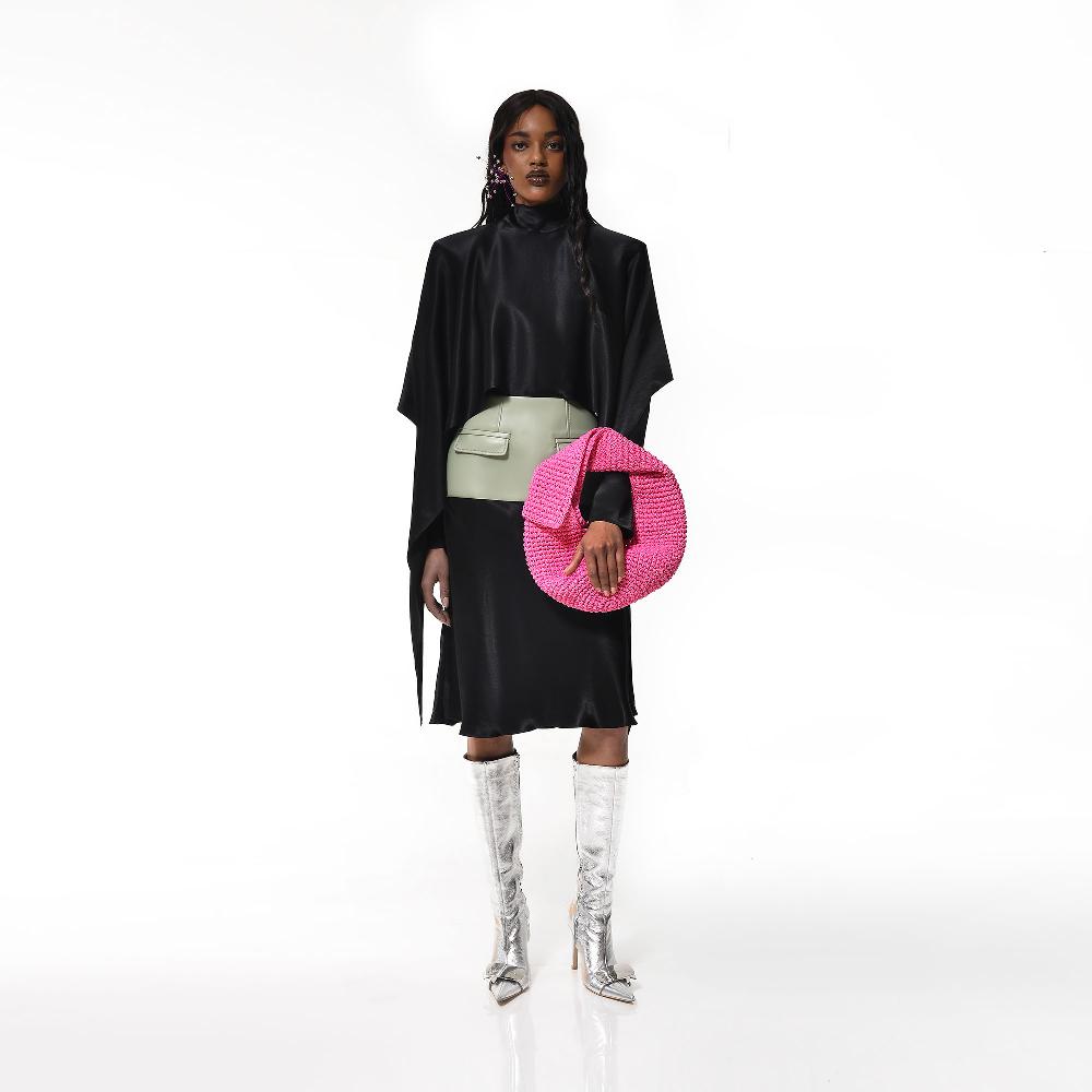 Lado Bokuchava BATWOMAN DRESS Dresses Black