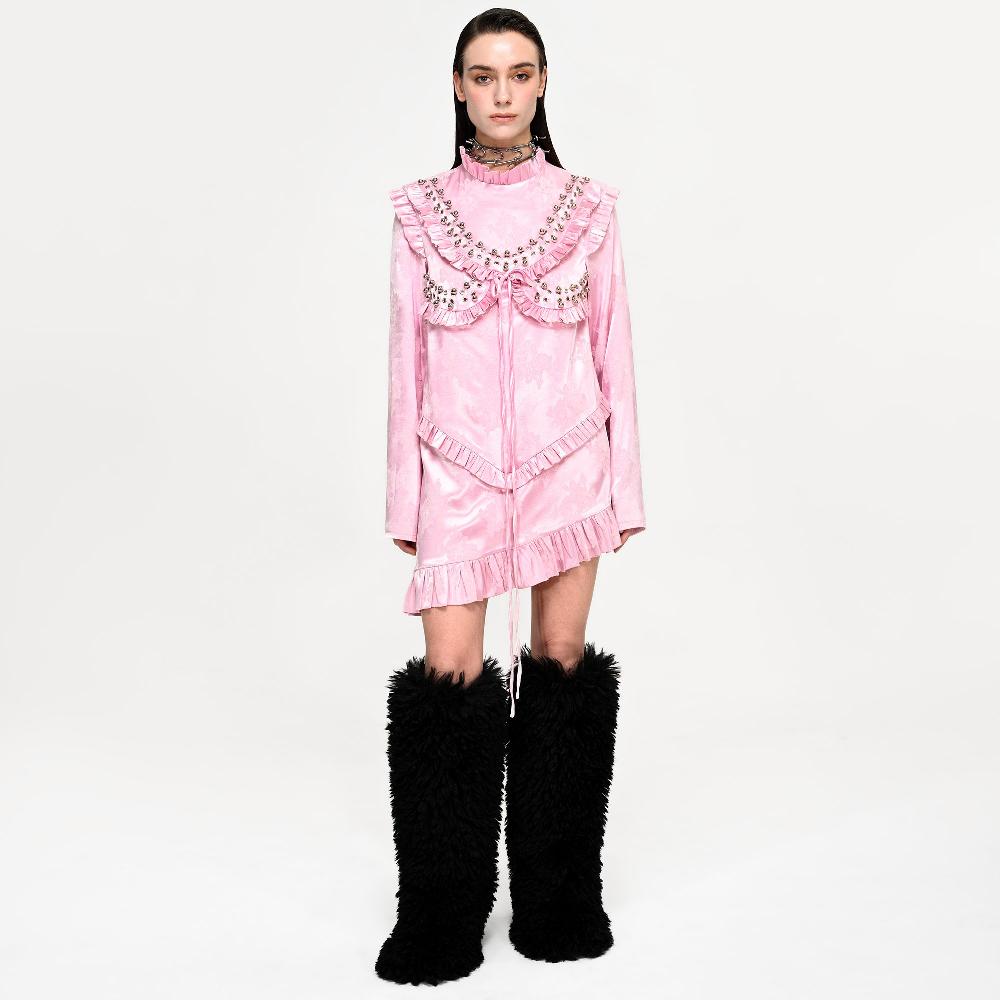 Lado Bokuchava BLOODSTONE DRESS Dresses Pink