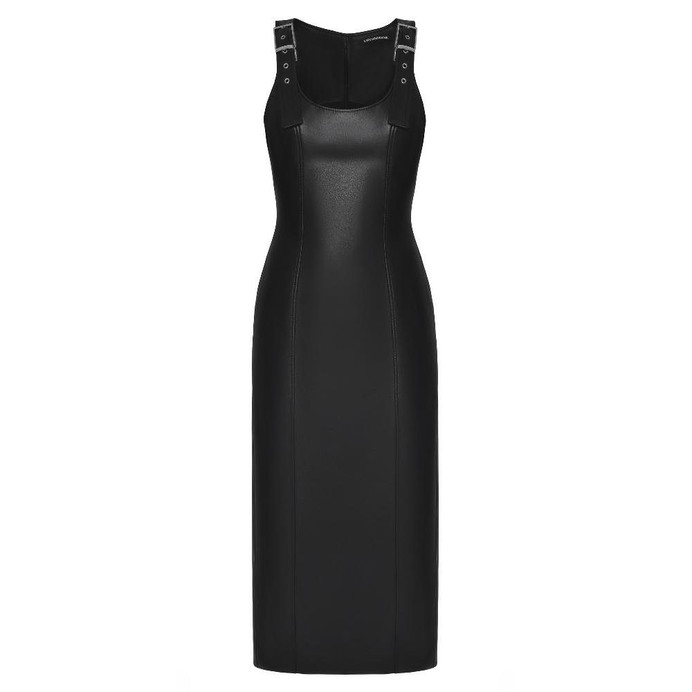 lado bokuchava BONDAGE DRESS SAMPLE SALE Black