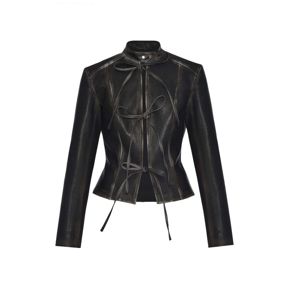 lado bokuchava BOW CORE JACKET Jacket Washed Black