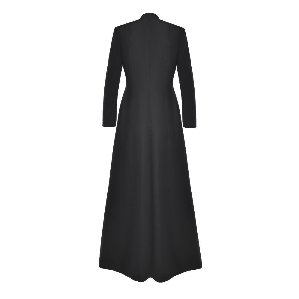 Lado Bokuchava BOW CORE TRENCH Coat Black