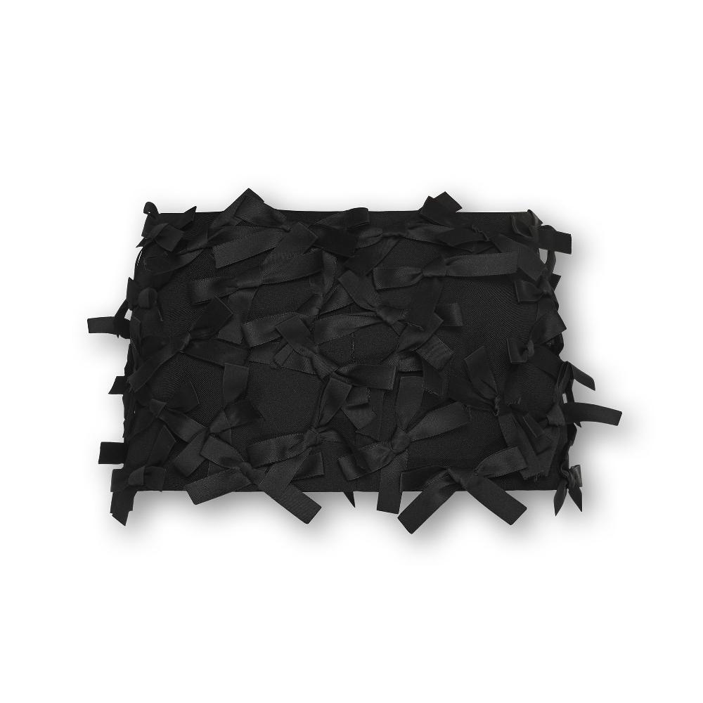 Lado Bokuchava BOW TWENTYTHREE SKIRT Skirt Black