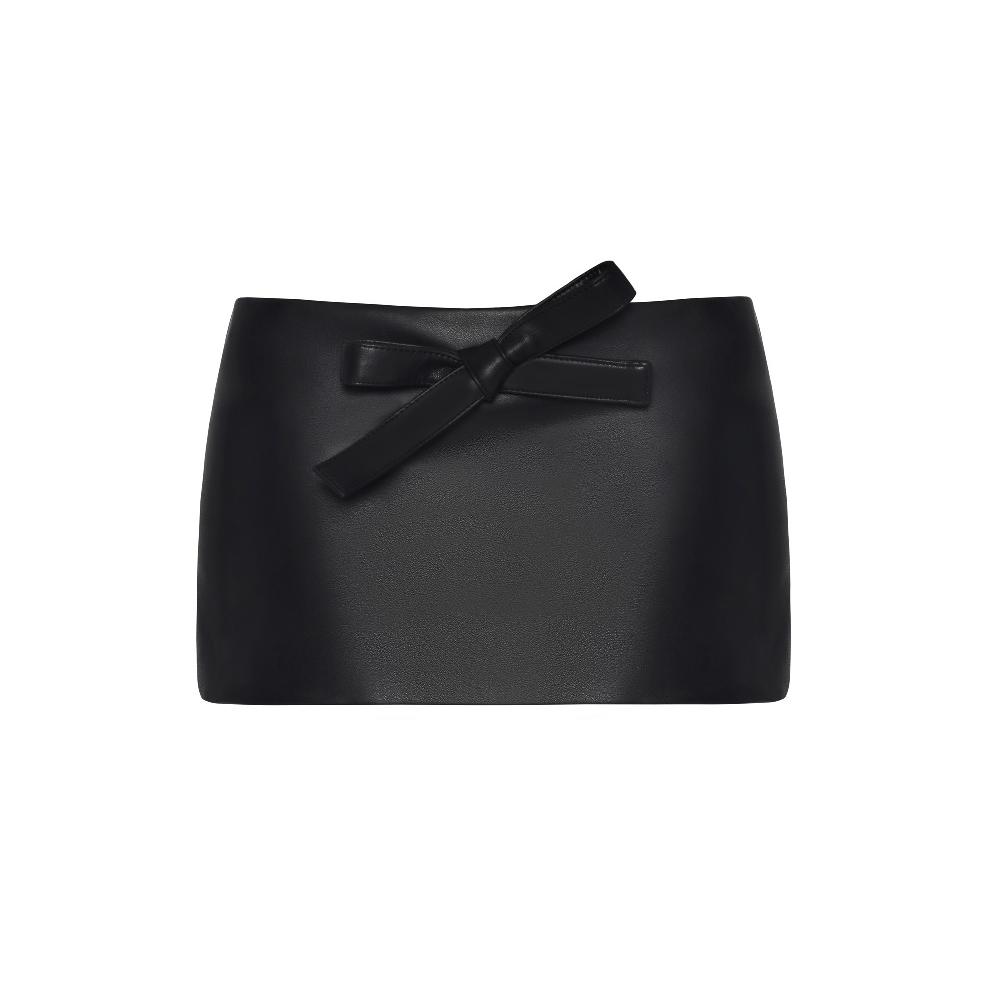 lado bokuchava BOW TWENTYTHREE SKIRT Skirt Black