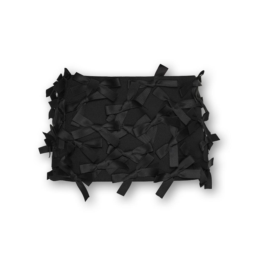 lado bokuchava BOW TWENTYTHREE SKIRT Skirt Black