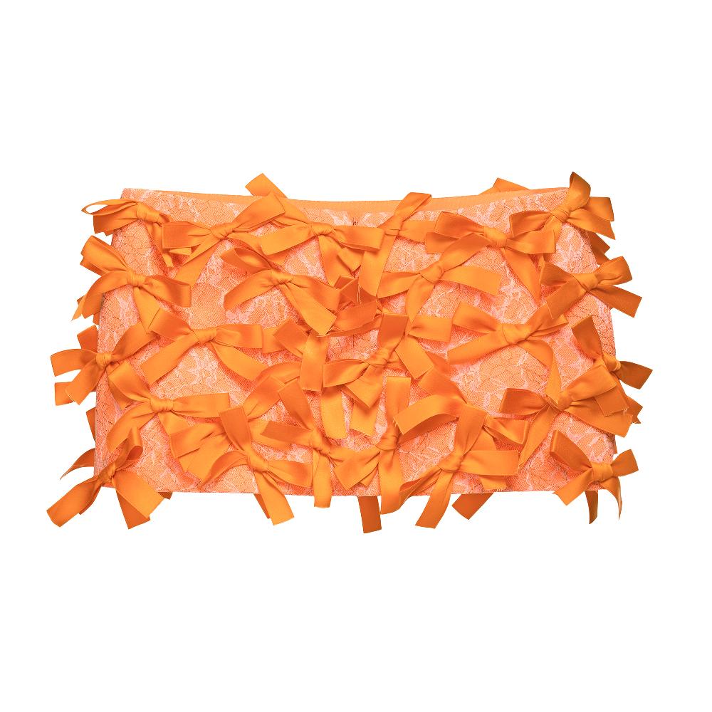 Lado Bokuchava BOW TWENTYTHREE SKIRT Skirt Orange