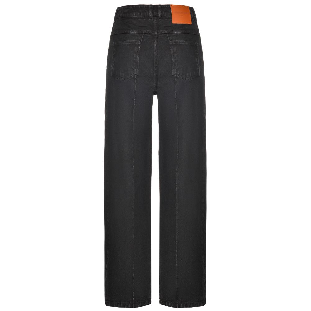 Lado Bokuchava CARGO DENIM PANTS SAMPLE SALE Black