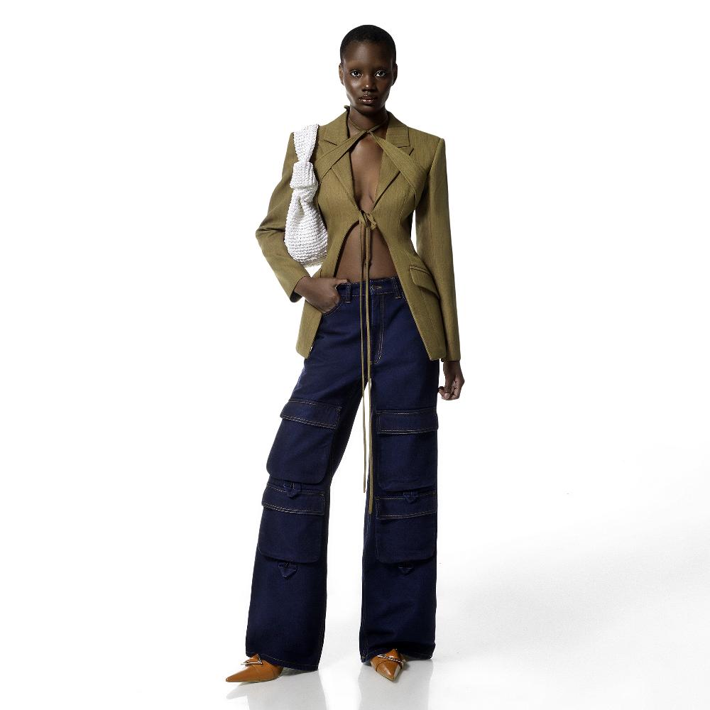 Lado Bokuchava CARGO JEANS SAMPLE SALE Dark Blue